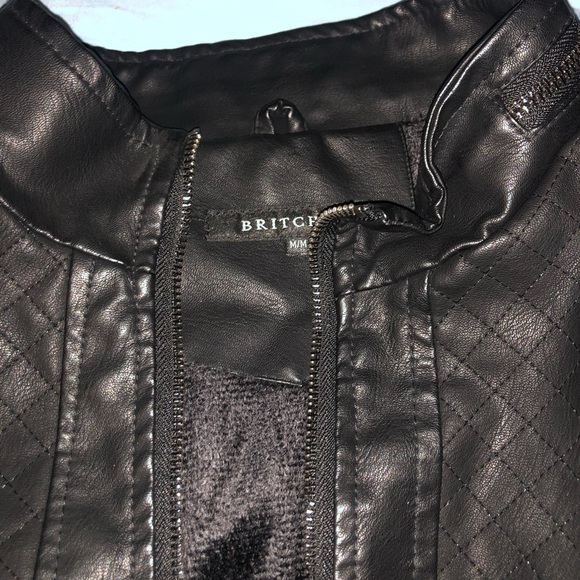 Britches Leather Jacket Brand New - Picture 3 of 4